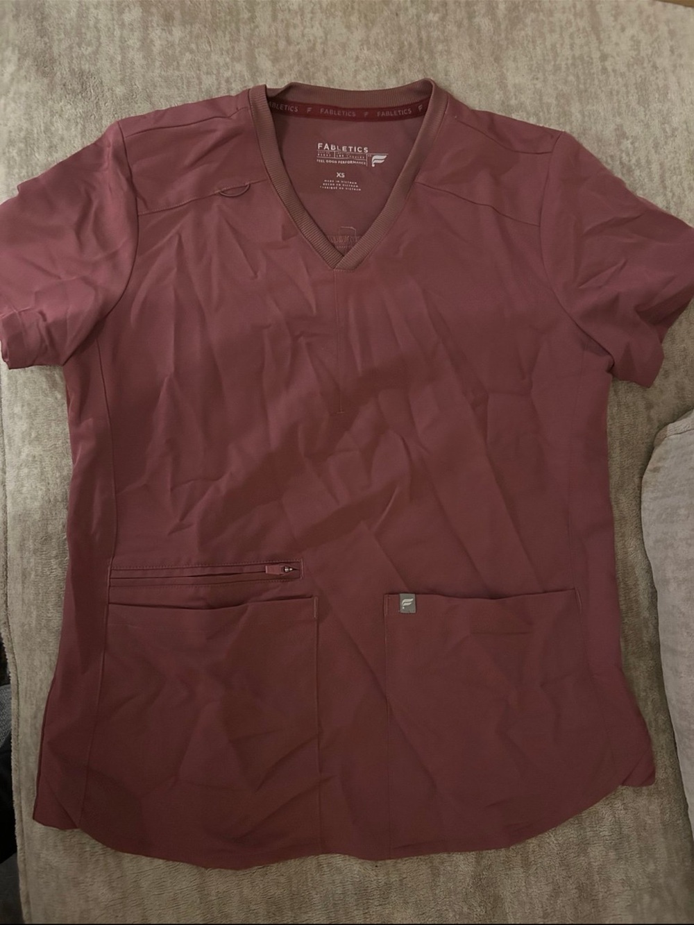 Fabletics scrub top